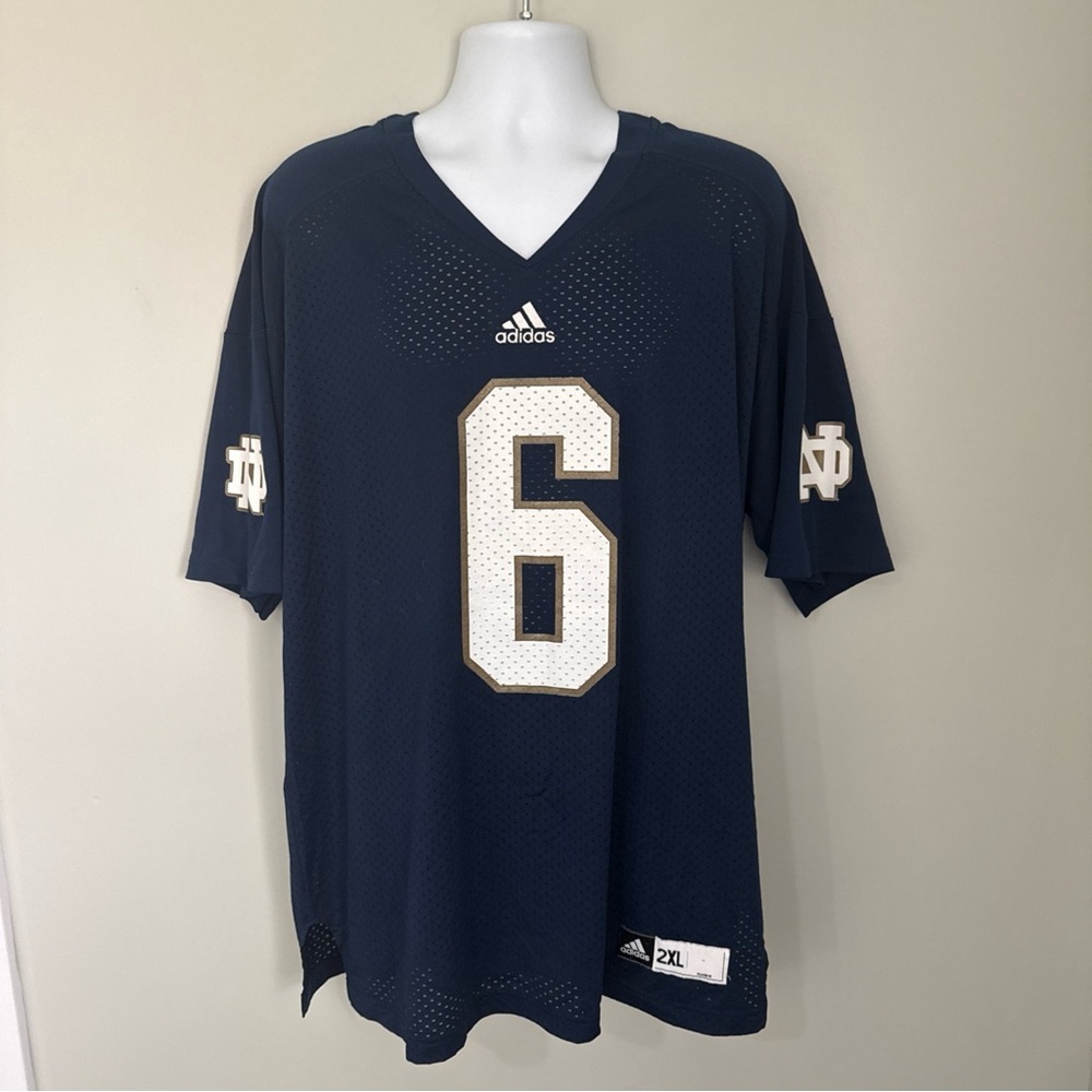 Notre Dame Fighting Irish Adidas Mens Football Jersey - 2XL - Picture 3 of 7